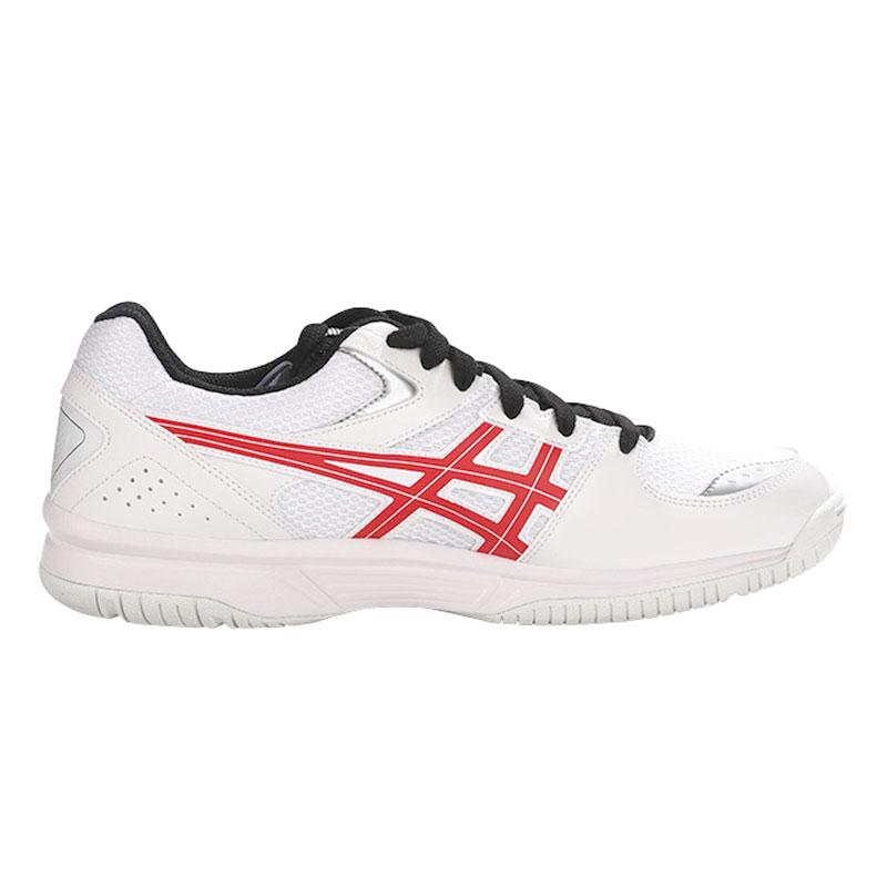 Asics River Cs Comfortable Versatile Durable Low-Top Training Shoes Unisex Sneakers White Red 1053A034-106