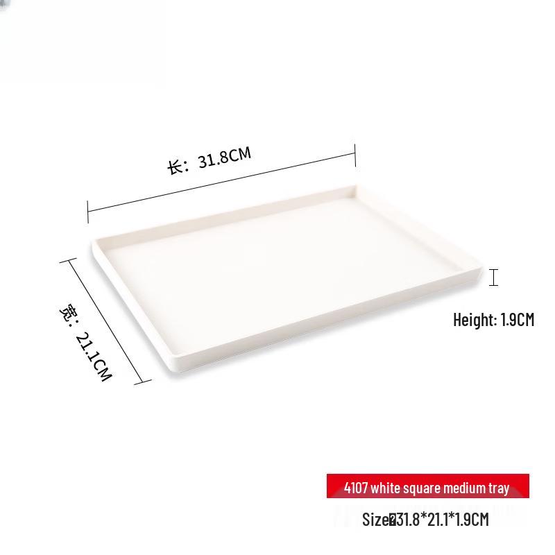 

Lantuan Melamine Rectangular Serving Tray