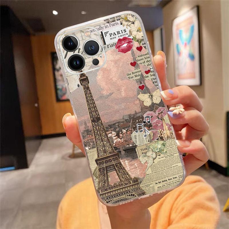 London aesthetics Phone Case Carcasa Funda For iPhone 17 Pro Max Air 16 15 14 13 Pro Max 15 16 Pro 15Plus Case