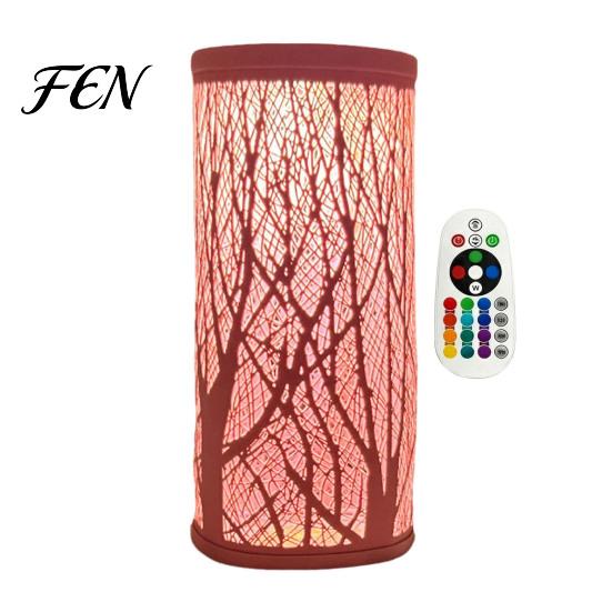 Romantic Accent Light USB Butterfly Projector Lamp, RGB 16 Colors Decorative Lamp with Remote LED Night Control, Hollow-out for Bedroom Living