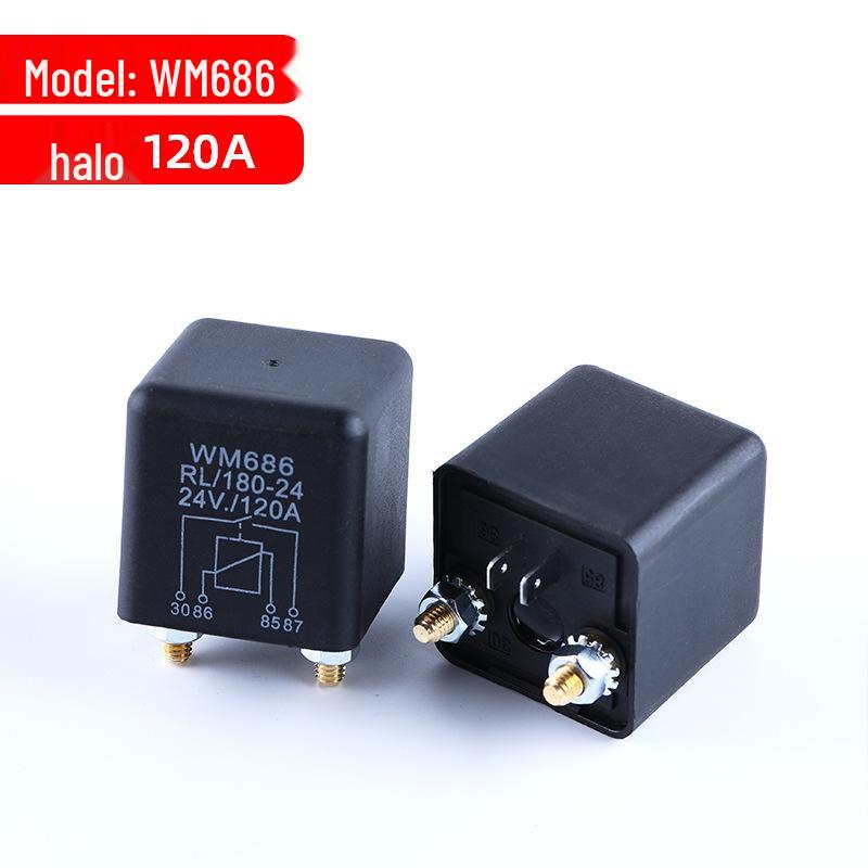 12V/24V Universal Car Starter Relay 100A/200A High Power Normally Open WM686