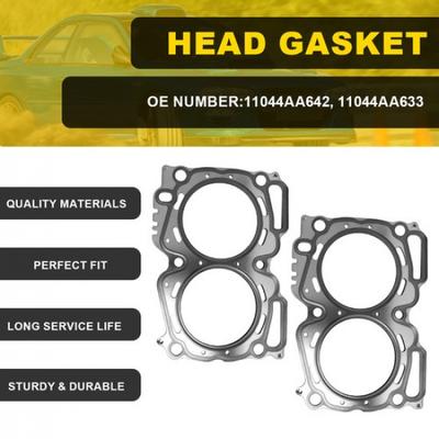 2 Peças 11044AA642 Jogo de Juntas de Cabeçote Para Subaru Impreza 1999-2011 11044AA633