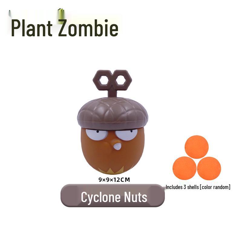 Plants vs. Zombies Toy Set: Machine Bug, Football Gun, Pea Pod, Carnivorous Plant Models