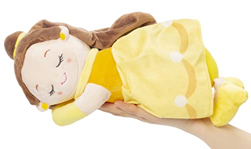 MORIPiLO Beauty and the Beast Belle Hugging Pillow Disney Sleepytime Pillow (S) Approx. 30cm Skin-friendly Microfiber Fabric Goods Plush Toy Large Yel
