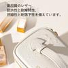 FLORPERRY Makeup Makeup Cosmetic Storage Makeup Small Item Storage Cosmetic Travel Travel Storage Vanity Business White Pouch, Multifunctional,