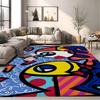 Britto Art Decorative Entrance Door Mat Washable Non-Slip Living Room Sofa Chairs Area Mat Kitchen Welcome Doormat
