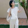 On On Boat Neck Wrap Blouse New6mb619