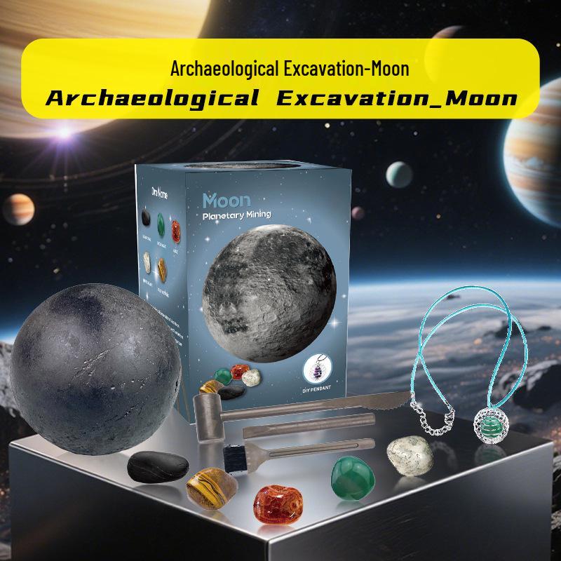 Kids Astronaut Gem Digging Kit: Eight Planet Surprise