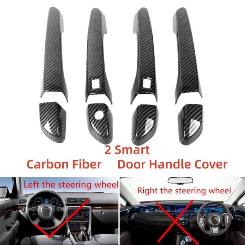 Car Upgrade Sticker ABS Gloss Black Accessorie Plated Exterior Door Handle Cover Trim Paste Style For Hyundai Tucson 2015-