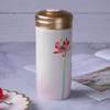 ACERA Flor de Loto Corazón Transparente Cerámica para la Vida Taza Portátil