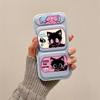 Folding Stand Cat for Apple 16 Promax Mobile Phone Case for IPhone 15/14 New Cartoon Cat 13