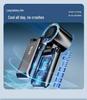 High-Speed Foldable Handheld Fan with 100 Adjustable Gears and Turbo Cooling