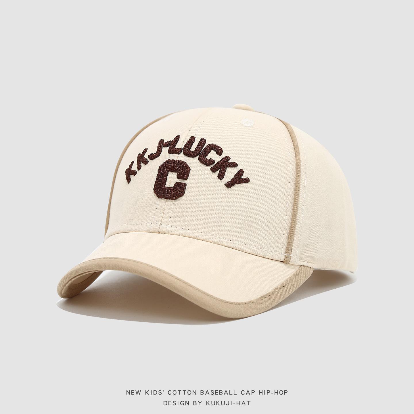 

MiniAinis Boy Baseball Cap 50cm 1-3 Years Girls Letter Print Spring Sun Hat New Kids Cotton Polyester Snapback Cap for Boys 50CM
