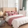 Geometric Patterned Reversible Bed Flags Simple and Stylish Versatile for Hotel Decor Bed End Scarf Bedding Home Textile Home Bedroom Decorat