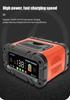 E-FAST High Power Lead-acid & Lithium 12V/24V Battery Charger, 20A/10A