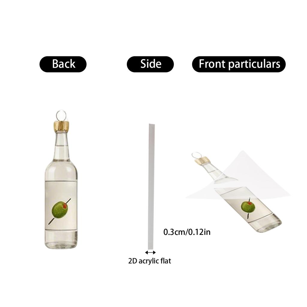 2D Flache Flugzeugbox 24-teilige Serie Adventskalender Weihnachts-Countdown