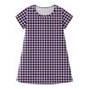 Children's Summer Short-sleeved Casual Fashion Round Neck Dress