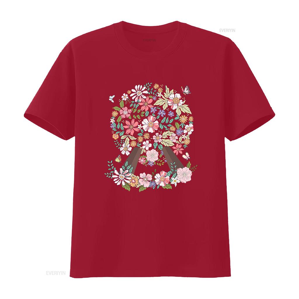 Floral Epcot T Shirt Flower and Garden Festival E0725 vintage Washed Unisex Versatile Breathable Top For Everyday Wear graphic