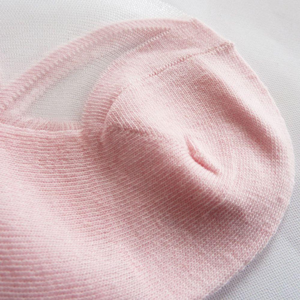 Soft Lace Flower Frill Trim Breathable Sheer Mesh Bowknot Glass Silk Socks Transparent