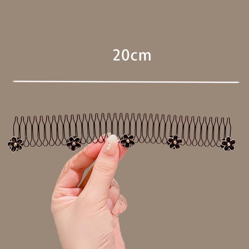 Molans Stars Pentagram Rhinestone Broken Hair Comb Clips Hair Organizer Hairpin Back Of The Head Forehead Bangs Accessories