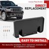 Front License Plate Holder Bracket Compatible with 1999-2004 Ford F-250 F-350 F-450 F-550 Super Duty Excursion License Plate Mounting Frames
