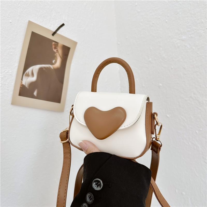

Stylish Mini Heart Shaped Children s Handbag For Boys And Girls In Trendy Colors хаки