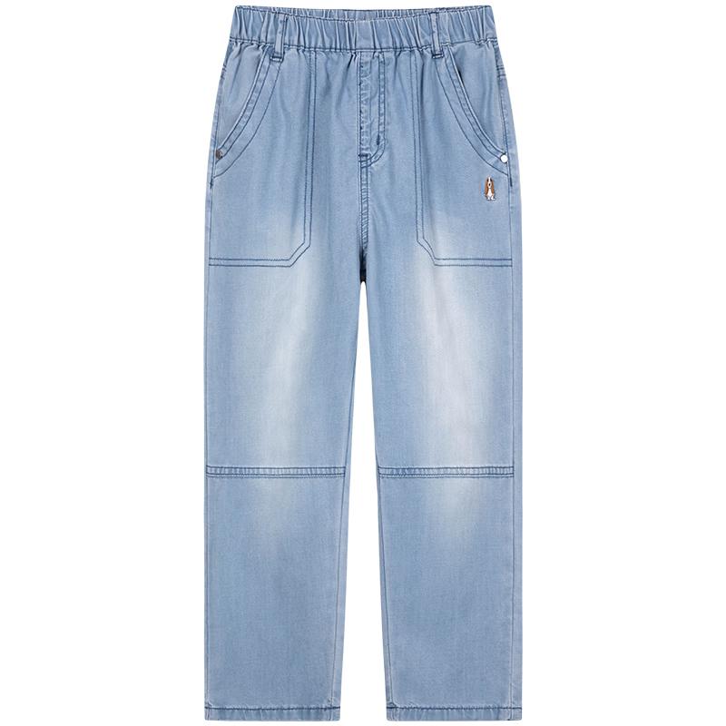 

Hush Puppies Boy s Spring Light Denim Jeans 130
