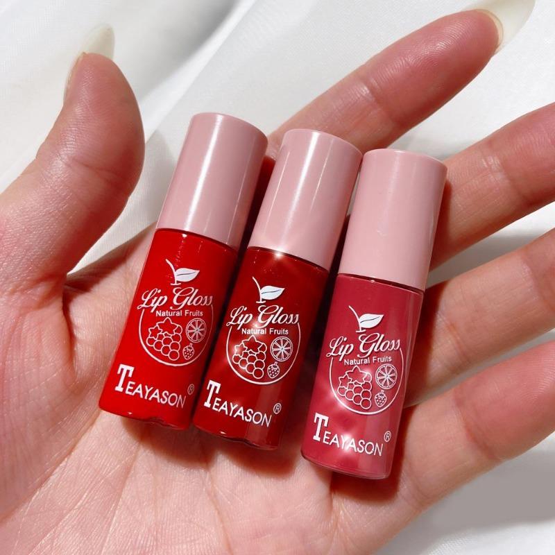 Dudu Lip Gloss Colorless Transparent Lip Gloss Bright Crystal Lip Gloss Glass Lips Fine Glittering Pearl Light Band Shiny Jelly