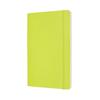 Moleskine Notebook Classic Notebook Soft Cover Ruled Large Size x Lemon Green QP616C2 (13cm 21cm)