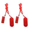2PCS Universal Treadmill Magnetic Lock Treadmill Emergency Stop Switch Wire Clip Lock Start Key