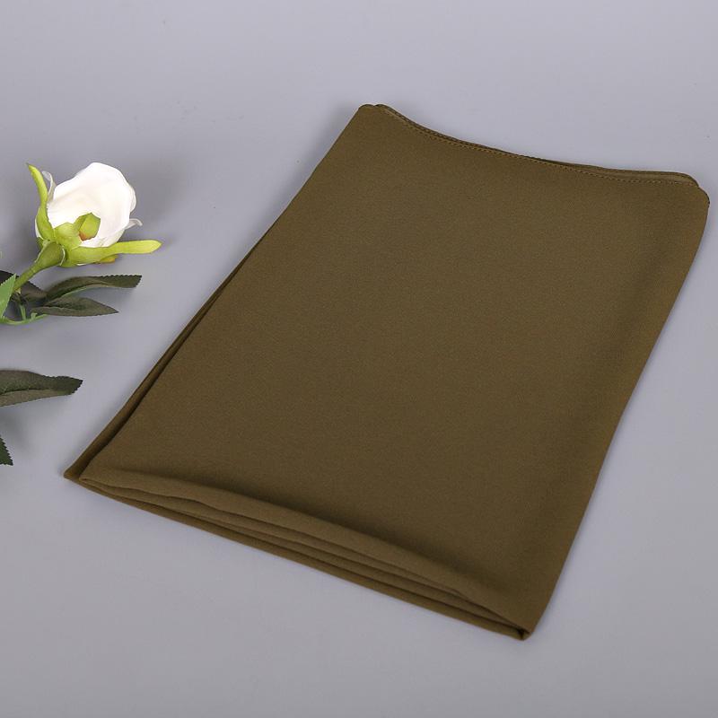 Bubble Chiffon Double Loop Instant Hijab Scarf Women Muslim Shawl Cape Foulard Islamic Headscarf Femme Musulman Bandana 180*75cm