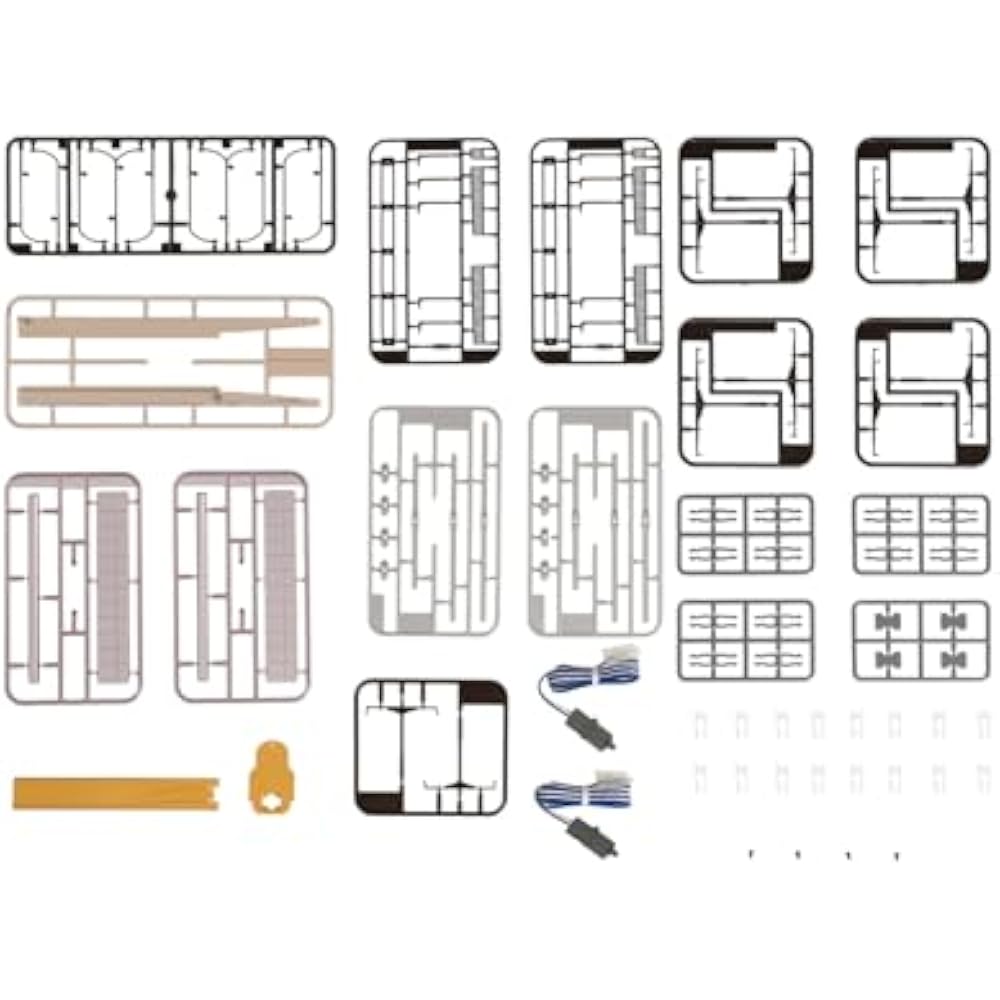 KATO N gauge TV1 Unitram basic set 40-811 model train rail set