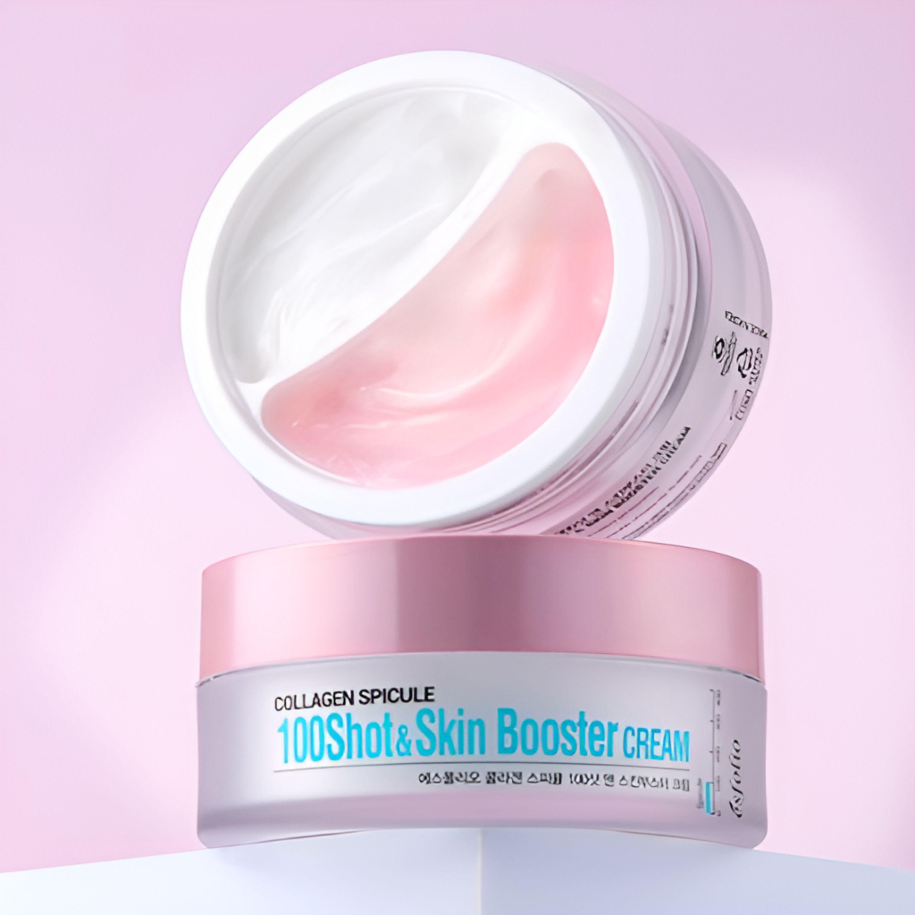 Esfolio Collagen Spicule 300 Shot & Skin Booster Cream (70g)