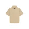Fear of God Essentials Half Zip 3/4 Sleeve Shirt Sand Men Tops Tan 192BT224314F
