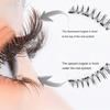 Glue Free Magnetic Eyelashes with Clip Reusable False Eyelash Clusters  Lady Makeup Tools
