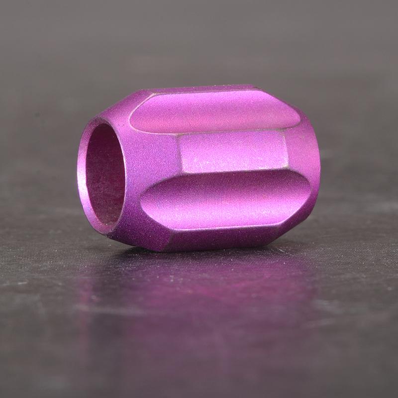 

Подвеска из титанового сплава MG в Гонконге, подвеска в виде ножа, ожерелье, подвеска в виде камуфляжного браслета ручной работы с кратером, подвеска в виде пламени фиолетовый