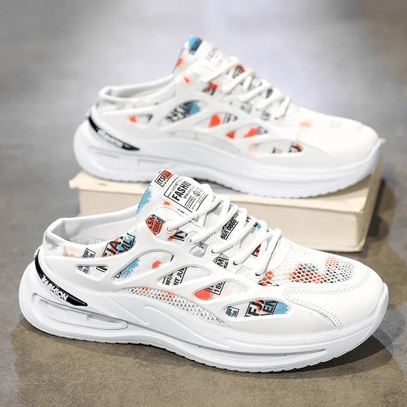 Fashion Fashion Men Casual Shoes Breathable Durable Comfortable Soft Flat Shoes Sweat-absorbing Non Slip Outdoor Lightweight Sneakers