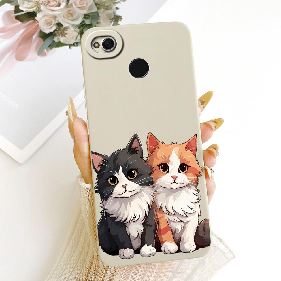 Phone Casing For Redmi 4x Cover Fashion Cartoon Cute Funny Painted Silicone Case For Xiaomi Redmi 4x