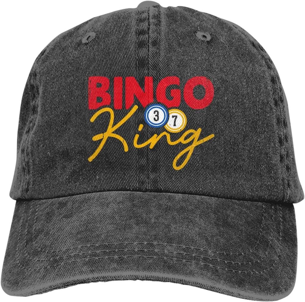 Galna Bingo Människor Basebollkeps Golf Pappahatt Justerbar Original Klassisk Lågprofil Keps Herr Dam