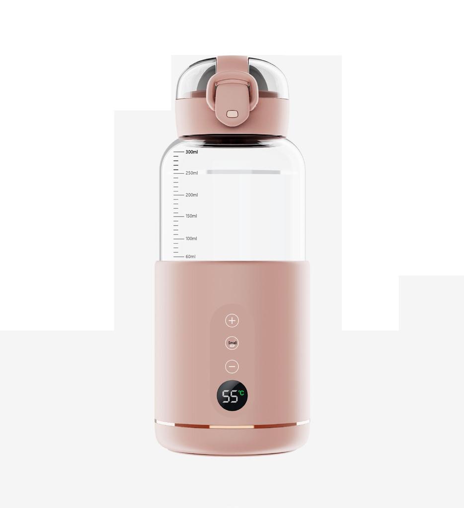Anxi Bear Portable Milk Warmer: Fast-Charging, Temperature-Controlled Kettle for Baby Outings