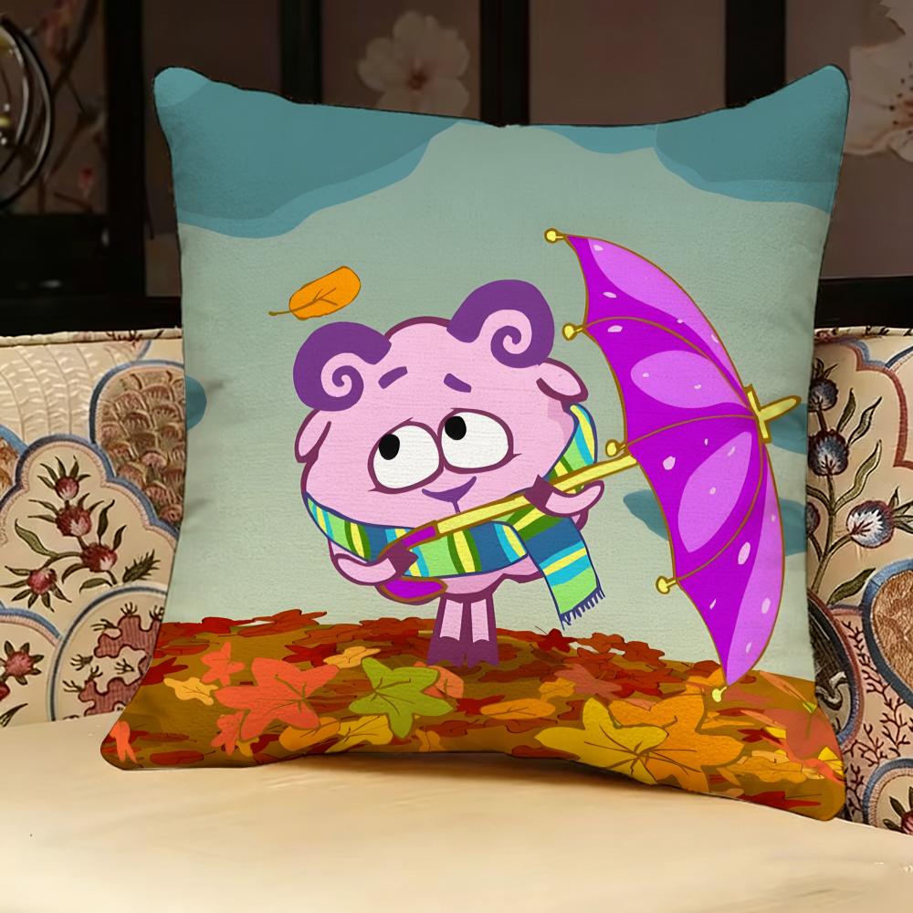 K-KikoRikis Cartoon Pillow Case Pillowcase, Double-sided Printed, Sofa Cushion, Bedroom Headboard Pillow