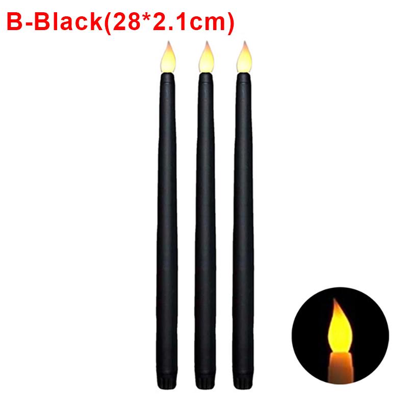 3/1 szt. LED bezpłomieniowe świece zasilane bateriami elektroniczne lampy tealight do dekoracji domu wesele urodziny oświetlenie