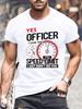 Yes Officer I Saw The Speed Limit I Just Didn't See You T-Shirt for Men Women Funny T Shirt Humor Tee Shirt Mens Clothing Tees