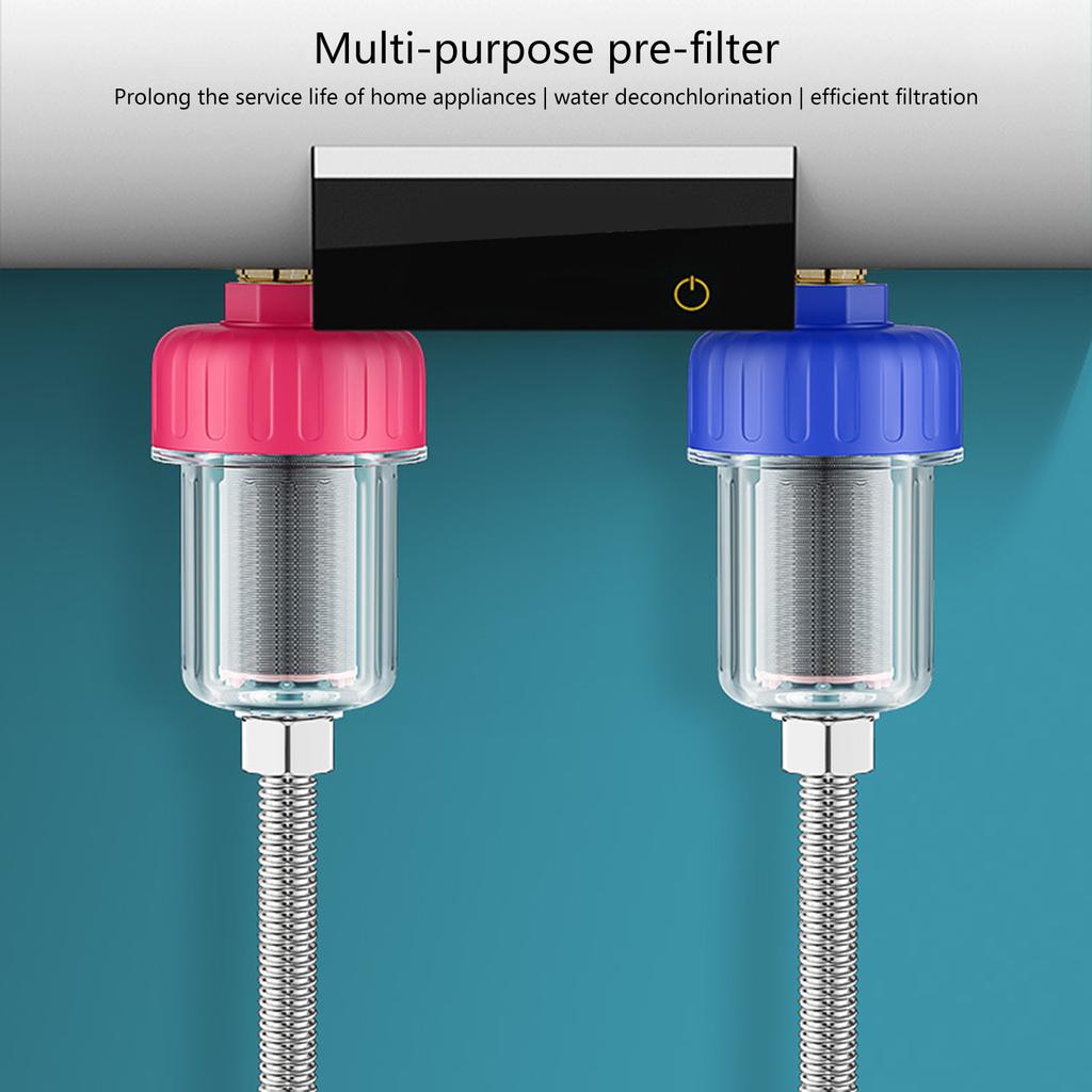 High Efficiency Electric Water Heater Pre Filter for Impurity Removal Shower Head Washing Machine Tap Scale Strainer