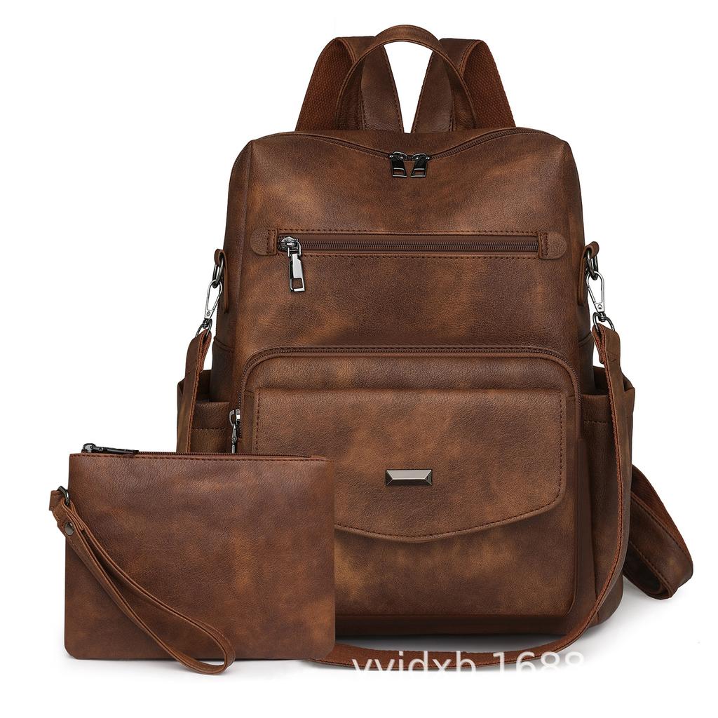 New High-end Backpack Women's Fashion Set Backpack Large Capacity Mother and Child Bag