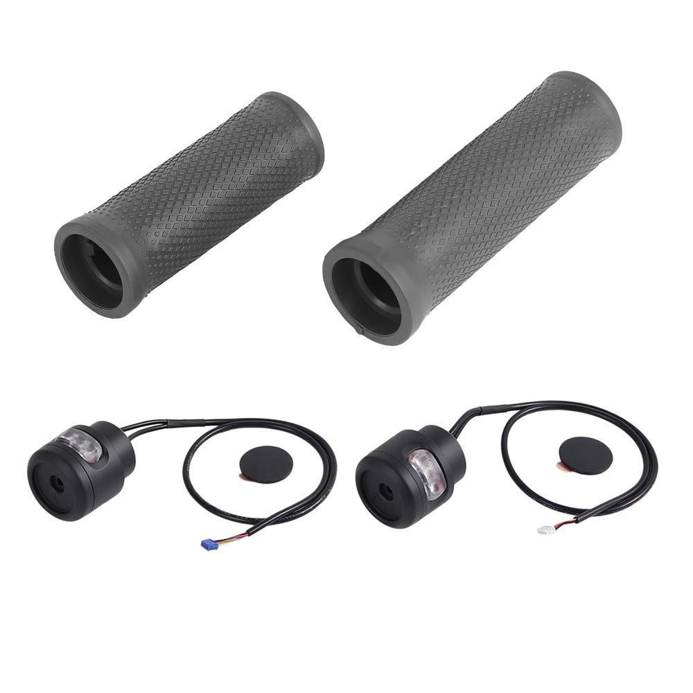 Handlebar Grips with Handle Turn Signal Light for Ninebot E3 E3Pro Electric Scooter Handle Cover and Indicator Replacement Parts