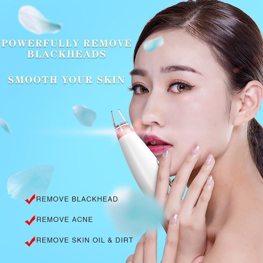 Electric Vacuum Suction Blackhead Remover Facial Pore Cleaner Black Spots Removal Facial Deep Cleansing Machine Skin Care Tools