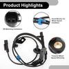 ABS Wheel Speed Senor Kit No.4721563AC/5105063AC/K05105063AB Rear Left ABS Sensor Set for Dodge Caliber 07-12 for Jeep Compass Patriot 07-17 for FWD