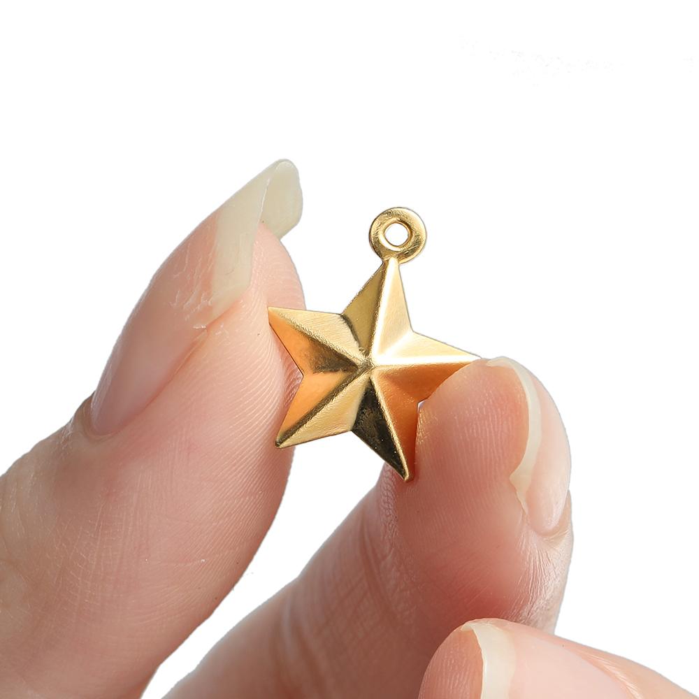 10pcs/lot Various Stainless Steel Shell Starfish Ocean Pendants For Handmade DIY Bracelet Bangle Pendant Jewelry Accessories