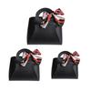1PC Gift Bags Party Faux Leather Housewarming Handbag Birthdays With Satin Silks Engagements Candy Boxes Valentine's Day Weddings